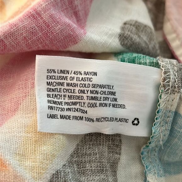 Tabitha Brown for Target botanical print mini dress size small NWOT - Picture 6 of 6